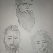 Mi proyecto del curso: Bocetos diarios para mejorar tus técnicas de dibujo Ein Projekt aus dem Bereich Skizzenentwurf, Bleistiftzeichnung, Zeichnung, Porträtzeichnung, Sketchbook und Anatomische Zeichnung von Zehidy Hassell Barria - 23.05.2024