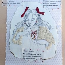 Mi proyecto del curso: Técnicas de bordado experimental sobre papel. Fine Arts, Collage, Embroider, and Textile Design project by metzgom - 05.23.2024