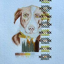 Mi proyecto del curso: Cuadernos bordados. Embroider, and Drawing project by Cathy Osorio - 05.23.2024