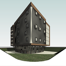 Mi proyecto del curso: Modelado de edificios paramétricos con Revit. Een project van 3D, Architectuur, Interactief ontwerp,  3D-modellering, Digitale architectuur y Architecturale visualisatie van Fernando Bastidas - 23.05.2024