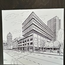 My project for course: Urban Architectural Sketching with Ink. Traditional illustration, Sketching, Drawing, Architectural Illustration & Ink Illustration project by dr_c_lang - 05.24.2024