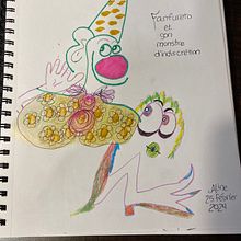 Mon projet du cours : Création de personnages de dessin animé à l'univers ludique. Een project van Traditionele illustratie, Ontwerp van personages, Stripboek y Digitale illustratie van aldalou - 24.05.2024