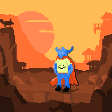 Meu projeto do curso: Introdução ao desenho de personagens em pixel art. Un progetto di Character design, Videogiochi, Pixel art e Progettazione di videogiochi di Felipe Vaz - 22.05.2024