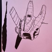 Mi proyecto del curso: Técnicas de entintado para cómic e ilustración. Un projet de Illustration traditionnelle, Beaux Arts, Peinture, B, e dessinée et Illustration à l'encre de Jherson Panique Ticona - 24.05.2024
