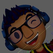 My project for course: Rigging: Facial Articulation of a 3D Character. 3D, Animation, Character Design, Rigging, Character Animation, 3D Animation, and 3D Character Design project by Daniel Buitrago Rodriguez - 05.23.2024