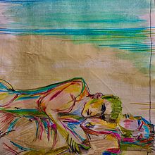 My project for course: Expressive Figure Drawing: Explore Lines, Shapes and Colors. Fine Arts, Pencil Drawing, Drawing, Portrait Drawing, Realistic Drawing, Figure Drawing, and Gouache Painting project by bryanmercer - 05.25.2024