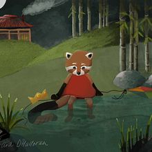 My project for course: Children’s Illustration with Procreate: Paint Magical Scenes Ein Projekt aus dem Bereich Digitale Illustration, Kinderillustration, Digitale Malerei und Bilderbücher von tara_oh5 - 19.05.2024