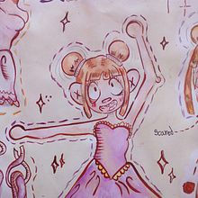 C.A - Character design. Character Design, Drawing, Watercolor Painting, and Artistic Drawing project by Noa Fábrega Arché - 05.25.2024