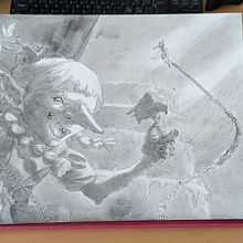 My project for course: Fantasy Acrylic Painting Ein Projekt aus dem Bereich Design von Figuren, Malerei, Malerei mit Acr und l von Frank Rombouts - 25.05.2024