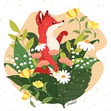 My project for course: Stylized Vector Illustration with Color and Character. Traditional illustration, Graphic Design, Vector Illustration, and Digital Illustration project by Irina Szasz-Eana - 05.23.2024