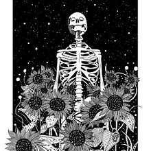 Memento Mori. Digital Illustration, and Digital Drawing project by Daiana Giselle - 05.25.2024