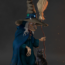 My project for course: Concept Art: Character Design & Worldbuilding. Un projet de Illustration traditionnelle, Conception de personnages, Illustration numérique, Art conceptuel, Dessin numérique , et Peinture numérique de yerrcastro - 24.05.2024