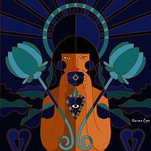 Mi proyecto del curso: Ilustración vectorial con estilo. Un proyecto de Ilustración tradicional, Ilustración vectorial, Dibujo y Diseño para Redes Sociales de Mariana Cairo - 26.05.2024