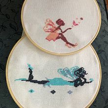 Mi proyecto del curso: Introducción al punto de cruz contemporáneo . Embroider, DIY, Upc, cling, Textile Design, Design, and Traditional illustration project by cristinasimon_98 - 05.26.2024