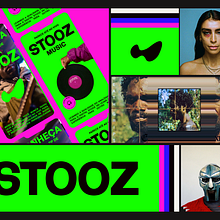 Stooz. Een project van  Br, ing en identiteit, T, pografie, T y pografisch ontwerp van Vinicius Guislande - 18.05.2024