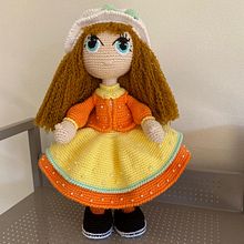 Meu projeto do curso: Amigurumi: crie bonecas com estilo romântico Ein Projekt aus dem Bereich H, werk, Spielzeugdesign, Weben, Crochet, Amigurumi und Textildesign von Dulce Salvador - 27.05.2024