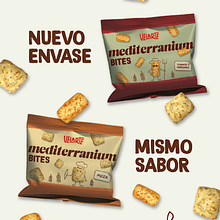 MEDITERRANIUM BITES VELARTE. Un progetto di Design, Packaging e Design di poster  di Andrea Tineo García - 28.05.2024