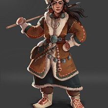 My project for course: Concept Art: Character Design & Worldbuilding. Un proyecto de Ilustración tradicional, Diseño de personajes, Ilustración digital, Concept Art, Dibujo digital y Pintura digital de Alisa Nikishin - 27.05.2024
