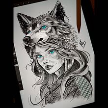 Meu projeto do curso: Desenho e ilustração digital de tatuagens com o Procreate. Traditional illustration, Graphic Design, Digital Illustration, Tattoo Design, and Digital Drawing project by escritor_marcelo - 05.22.2024