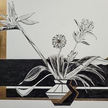 My project for course: Contemporary Botanical Illustration with Ink. Un proyecto de Ilustración tradicional, Dibujo artístico, Ilustración botánica e Ilustración con tinta de Diana Poell - 28.05.2024