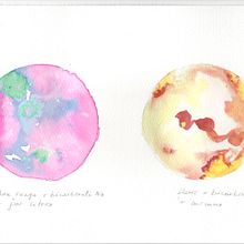 My project for course: Creating Liquid Watercolors and Botanical Inks. Un progetto di Belle arti, Pittura, Pittura ad acquerello, DIY, Teoria del colore e Artigianato di Denise DESENEPART - 29.05.2024