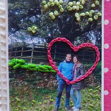 Hoy es nuestro aniversario. Un projet de Photographie, Papercraft, Broderie , et DIY de mariacardiel1980 - 28.05.2024