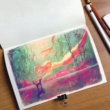 My project for course: Procreate Illustration: Sketching Techniques for the Everyday . Character Design, Drawing, Digital Illustration, Children's Illustration, Digital Drawing, and Traditional illustration project by shinsyl - 05.29.2024