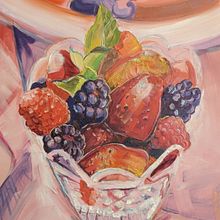 Mi proyecto del curso: Técnicas de pintura contemporánea al óleo. Fine Arts, Painting, and Oil Painting project by Andrea Esquivel - 05.30.2024