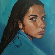 Mój projekt z kursu: Ekspresyjny portret olejny: poznaj technikę alla prima. Un projet de Beaux Arts, Peinture , et Peinture à l'huile de Arleta Zaborowska - 30.05.2024