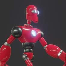 Pose mode 3D. Een project van 3D van Denis Sarrico - 13.01.2023