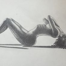D.A Dibuix de cos humà . Un projet de Illustration traditionnelle, Dessin au cra , et on de Iris Osuna Pérez - 30.05.2024