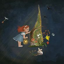 My project for course: Children’s Illustration with Procreate: Paint Magical Scenes. Projekt z dziedziny Ilustracja c, frowa, Ilustracje dla dzieci, Malarstwo c, frowe i Książka obrazkowa użytkownika Francielle Santos - 27.05.2024