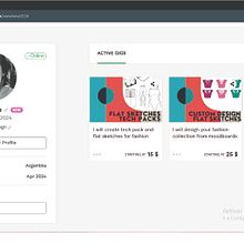 Mi proyecto del curso: Freelance: comienza tu carrera creativa con Fiverr. Un progetto di Consulenza creativa, Gestione progetti di design, Fashion design, Product design e Disegno di Vanesa Luna - 30.05.2024