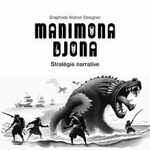 Manimona : Graphiste Motion Designer. Projekt z dziedziny Br, ing i ident, fikacja wizualna, Doradztwo kreat, wne, Komunikacja,  Motion graphics i Design użytkownika djonamanimona - 30.05.2024