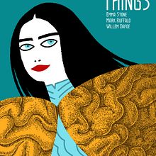 Poor Things movie poster. Poster Design project by Graham Corcoran - 05.31.2024