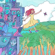 My project for course:  A Way Back Home. Un proyecto de Ilustración tradicional, Pintura, Creatividad, Dibujo a lápiz y Dibujo de rijaqutaibah - 22.05.2024