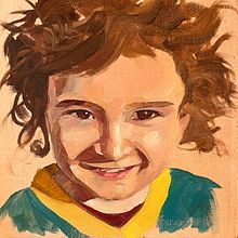 My project for course: Portrait Painting with Oil: Explore Light and Shade. Fine Arts, Painting, and Oil Painting project by sarjslack - 06.01.2024