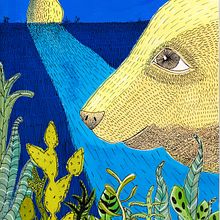 My project for course: Creative Drawing with Ink and Gouache Ein Projekt aus dem Bereich Traditionelle Illustration, Kreativität, Zeichnung, Artistische Zeichnung, Malerei mit Acr, l, Illustration mit Tinte und Gouachemalerei von meekeetza - 26.05.2024