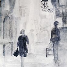 Il mio progetto del corso: Pittura suggestiva ad acquerello: crea illustrazioni avvincenti. Fine Arts, Painting, and Watercolor Painting project by mariaguagliardo7 - 06.02.2024