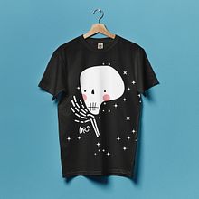 Kawaii Muerte. Design de personagens, Design gráfico, Ilustração tradicional e Ilustração vetorial projeto de Magdalena Kopeć - 02.06.2024