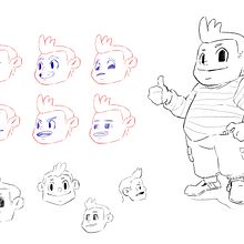 Il mio progetto del corso: Creazione di personaggi per racconti per bambini con Procreate. Un progetto di Illustrazione tradizionale, Character design, Illustrazione digitale, Illustrazione infantile e Disegno digitale di Andrea Iusso - 02.06.2024