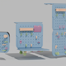 Somi: familia de productos para la organización de cocina. Industrial Design project by Maria Luiza Lopez Nunes - 05.10.2024
