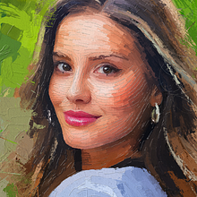 Portrait Painting of Nicola Cavanis by Rod Lovell in Procreate . Design, Traditional illustration, Pencil Drawing, Drawing, Portrait Drawing, Realistic Drawing, Artistic Drawing, Digital Drawing, Figure Drawing, Colored Pencil Drawing, Digital Illustration, Painting, Watercolor Painting, Acr, lic Painting, Oil Painting, Digital Painting, Gouache Painting, Matte Painting, Decorative Painting, Decoration, Interior Decoration, Arts, Crafts, and Fashion Illustration	 project by Rod Lovell - 06.03.2024