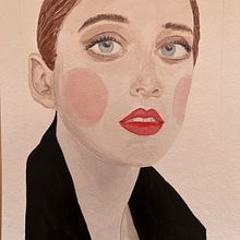 Mon projet du cours : Portrait à l'aquarelle d'après une photo Ein Projekt aus dem Bereich Traditionelle Illustration, Aquarellmalerei und Porträtzeichnung von Marie-Valérie THEROUIN - 03.06.2024