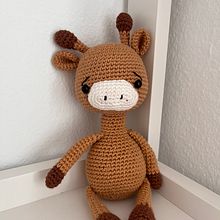 Mi proyecto del curso: Amigurumi para principiantes: teje animales en crochet. Un progetto di Artigianato, Design di giocattoli, Uncinetto, Amigurumi e Textile Design di Cristina Petrus - 04.06.2024