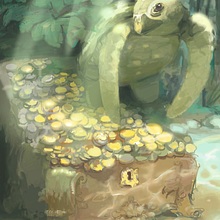 El cofre. . Game Design, 2D Animation, Concept Art, and Digital Painting project by Oliver Paz Perez - 06.04.2024