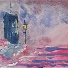 My project for course: Fantasy Landscapes with Watercolor & Gouache. Un progetto di Belle arti, Pittura, Pittura ad acquerello, Illustrazione naturalistica e Pittura gouache di Monika Swanepoel - 03.06.2024
