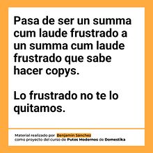 Mi proyecto del curso: Copywriting para copywriters. Advertising, Cop, writing, Stor, telling, and Communication project by Benjamin Sánchez Molina - 06.05.2024
