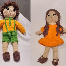 Los Amiguitos . Arts, Crafts, To, Design, Fiber Arts, Crochet, Amigurumi, and Textile Design project by humpae12 - 06.05.2024