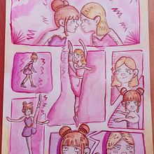 C.A - Còmic (Pas de Deux) . % Noa Fábrega Arché tarafından hazırlanan Çizgi roman, Sulubo, a Resim, Çizim, Ve Sanatsal Çizim projesi - 06.05.2024